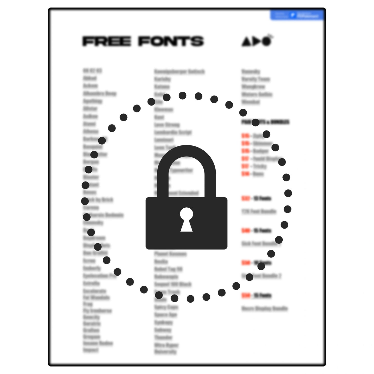 Clothing Brand Supplies List Details - Close-up of the supplies list highlighting key items for clothing brands.