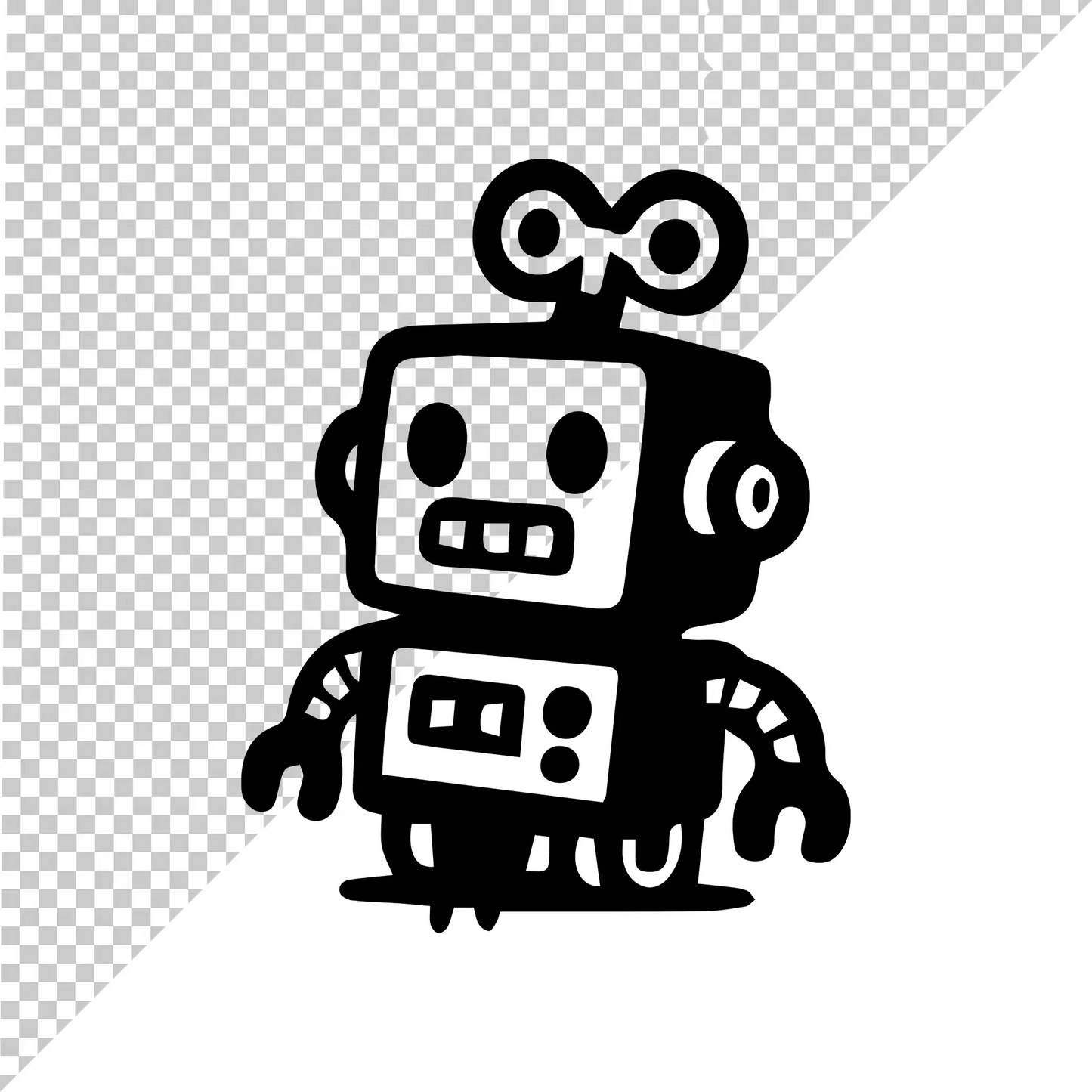 Doodle_Vector_Pack_Details – Detailed view of various doodle vector graphics included in the pack, ideal for logos, apparel, and branding.