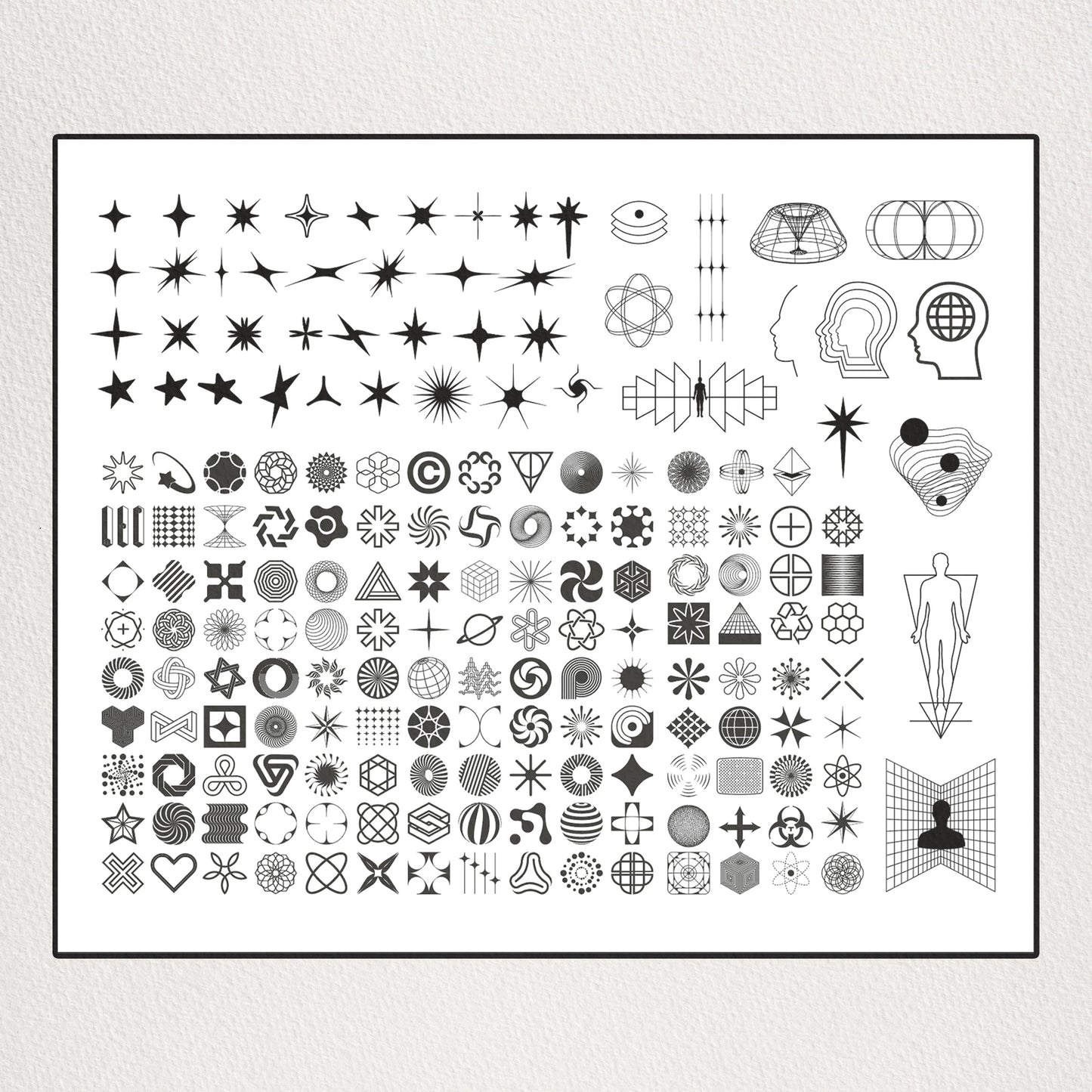 Free Vector Pack Example - Showcasing free vector graphics in design projects for creative inspiration.