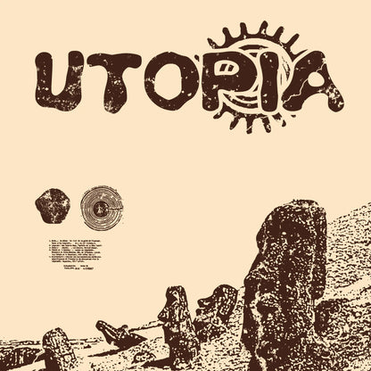 Utopia Typeface Cover - Showcase of the Utopia typeface with various letter styles and designs.