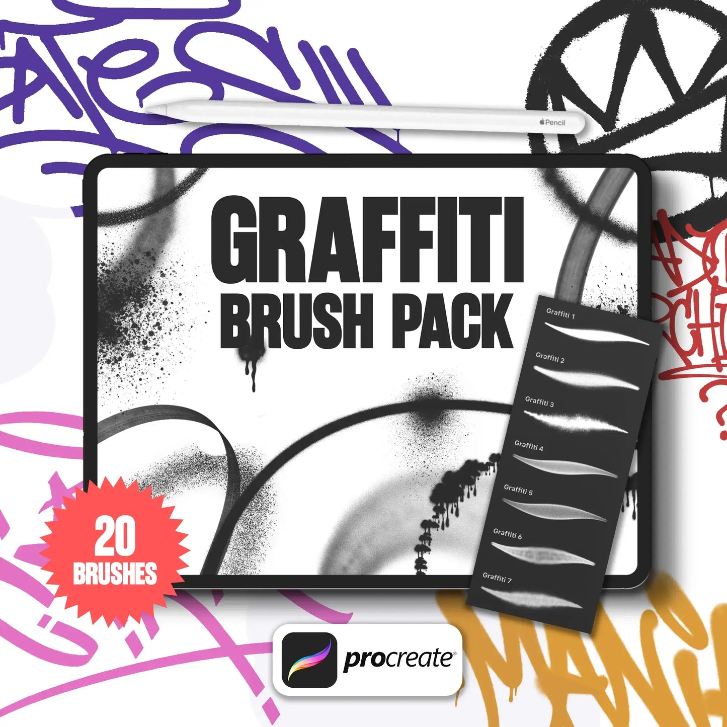 Graffiti Brush Pack